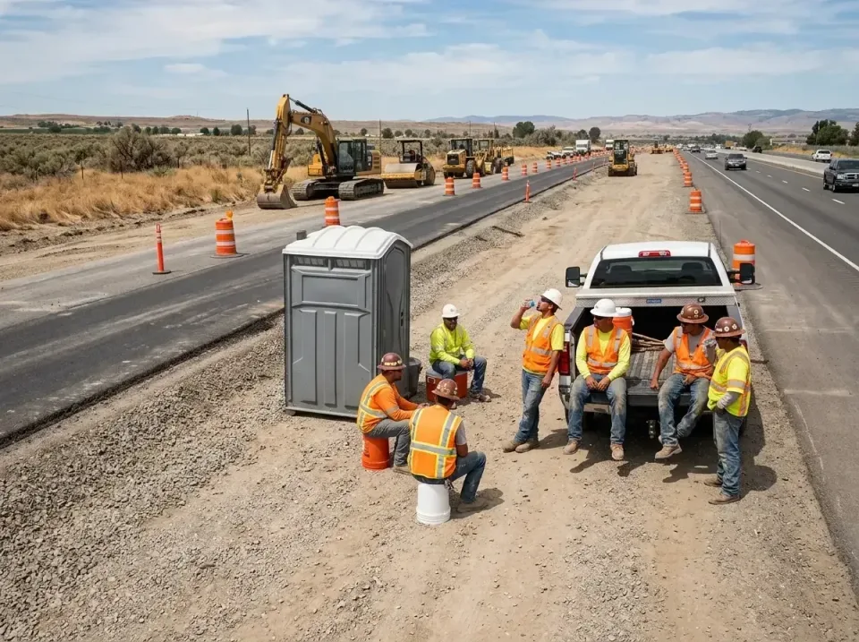 highway-road-construction-crew-007 — frequently asked questions, Porta Potty and Restroom Rentals in Salina, KS